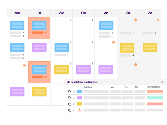 Planpoint - Zelfroosteren en personeelsplanning