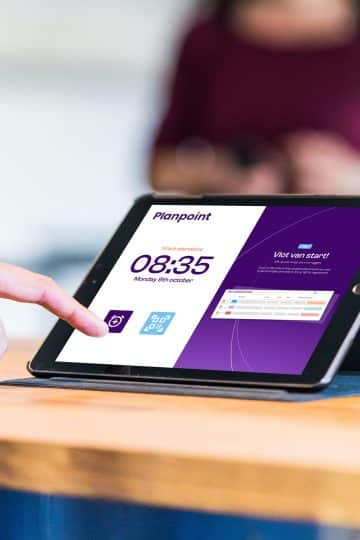 Planpoint - tijdregistratie via de kiosk