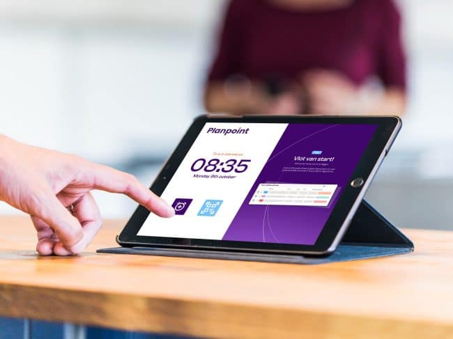 Planpoint - tijdregistratie via de kiosk