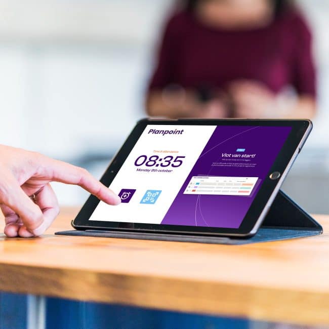 Planpoint - tijdregistratie via de kiosk