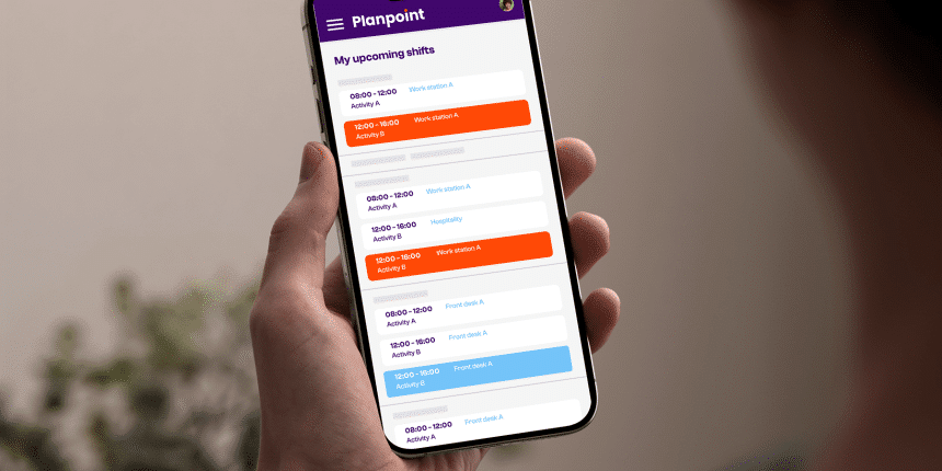 Planpoint - mobiele toepassing voor personeelsplanning en workforce management. Van thuiszorg tot fieldservices en meer.