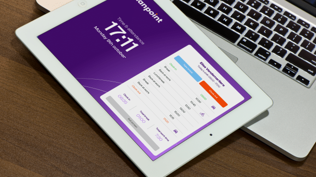 Planpoint kiosk voor tijdregistratie en workforce management