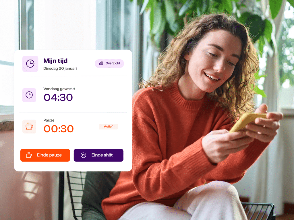 Digitale tijdregistratie eenvoudig via gsm of mobile met Planpoint ESS